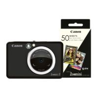 Canon Zoemini S Pocket Size 2-in-1 Instant Camera (60 Shots) - Matte Black