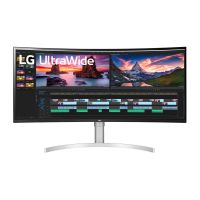 LG 38WN95C-W computer monitor 96.5 cm (38") 3840 x 1600 pixels UltraWide Quad HD Black, Silver, White