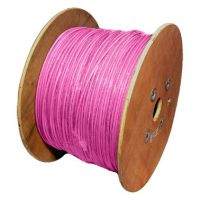 Cablenet Cat6a Pink S/FTP LSOH 26AWG Stranded Patch Cable 500m Reel