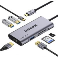 Cablenet 40-4107 notebook dock/port replicator Wired USB 3.2 Gen 2 (3.1 Gen 2) Type-C Silver