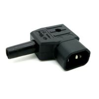 Cablenet C14 Right Angle 10Amp Power Connector (Screw)