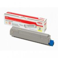 OKI 43487709 Toner yellow, 6K pages @ 5% coverage