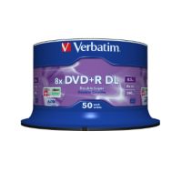 50 x DVD+R DL - 8.5 GB (240 Min.) 8x