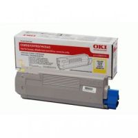 OKI 43865721 Toner yellow, 6K pages @ 5% coverage