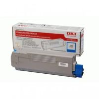 OKI 43865723 Toner cyan, 6K pages @ 5% coverage