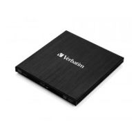 Verbatim External Slimline optical disc drive Black Blu-Ray RW