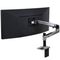 Ergotron LX Desk Mount LCDArm- Black silver