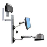 LX Wall Mount System with Small CPU Holder - Befestigungskit (CPU-Halter, Mau