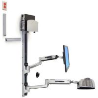 LX Sit-Stand Wall Mount System - Befestigungskit (Wandarm, CPU-Halter, Mausha