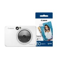 Canon Zoemini S2 Pocket Size 2-in-1 Instant Camera with Extra 50 Shots - White