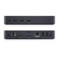 DELL USB 3.0 Ultra HD 3x Video Dock - Approx 1-3 working day lead.