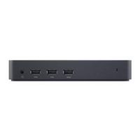 DELL D3100 Docking USB 3.2 Gen 1 (3.1 Gen 1) Type-A Black