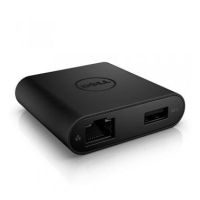 DELL USB-C - HDMI / VGA / Ethernet / USB 3.0, Black