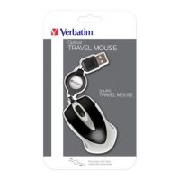 Verbatim Go Mini Optical Travel Mouse - Black