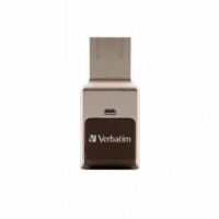 Verbatim Fingerprint Secure USB flash drive 64 GB USB Type-A 3.2 Gen 1 (3.1 Gen 1) Silver