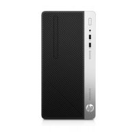 HP ProDesk 400 G5 8th gen Intel Core i7 i7-8700 8 GB DDR4-SDRAM 256 GB SSD Micro Tower Black,Silver PC Windows 10 Pro