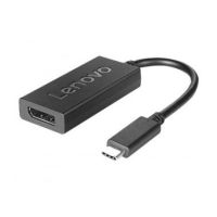 Lenovo 4X90L66916 cable interface/gender adapter USB type C DisplayPort Black