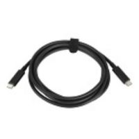 Lenovo 4X90Q59480 USB cable 2 m 2.0/3.2 Gen 1 (3.1 Gen 1) USB C Black