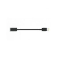 Lenovo 4X90U45346 cable interface/gender adapter USB-C Slim-tip Black