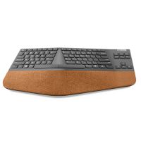 Lenovo Go Wireless Split keyboard Office RF Wireless German Grey