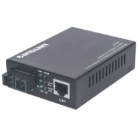 Gigabit Ethernet Singlemode Medienkonverter, 10/100/1000Base-T auf 1000Base-L