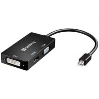 Sandberg Adapter MiniDP>HDMI+DVI+VGA