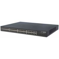 48-Port Gigabit Ethernet Web-Managed Switch mit 4 SFP-Ports, 48 x 10/100/1000