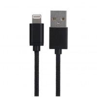 Maplin Lightning Connector to USB-A Cable 1m Black