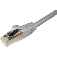 Cablenet 0.3m Cat6a RJ45 Grey S/FTP LSOH 26AWG Snagless Booted Patch Lead