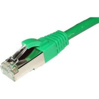 Cablenet 0.5m Cat6a RJ45 Green S/FTP LSOH 26AWG Snagless Booted Patch Lead