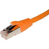 Cablenet 10m Cat6a RJ45 Orange S/FTP LSOH 26AWG Snagless Booted Patch Lead