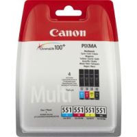 Canon 6509B009 (CLI-551) Ink cartridge multi pack, 4x7ml