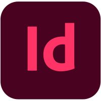 Adobe InDesign CC f/ Teams, Subscription Renewal, 1 user, GOV, Level 1 (1-9), Win/Mac, EU English