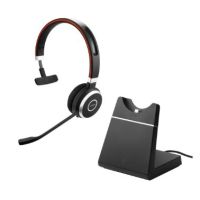 Jabra Evolve 65 SE - UC Mono with Charging Stand - Wired & Wireless - Calls/Music - 20 - 20000 Hz -