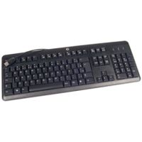 Hp Usb Kb Me Sp 672647-073, Standard, Wired, USB, Membrane, Black Keyboard & Mouse