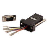 Lindy RJ-45 Female to 9 Way D Male Modular Adapter