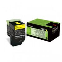 Lexmark 70C2HY0 (702HY) Toner yellow, 3K pages