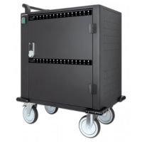 Charging Cabinet via USB-C x32 Devices, Trolley, Power Delivery 3A/18W per po