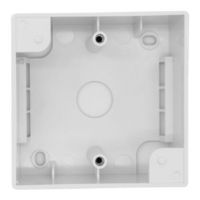 Cablenet Single Gang PVC Back Box 32mm