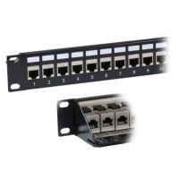 Cablenet 24 Port Cat6a FTP 1u Coupler Panel