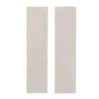 Cablenet Quarter Blank 12.5mm x 50mm White (PK 2)