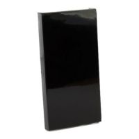 Cablenet Half Blank 25mm x 50mm Black