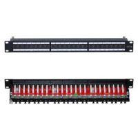 Cablenet 24 Port Cat6a FTP 1u PCB Patch Panel