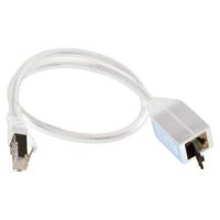 Cablenet 0.5m MPTL Cat6a White S/FTP LSOH 26AWG Cable Adaptor