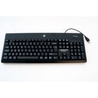 HP 724720-101 keyboard USB QWERTY Swedish Black