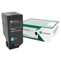 Lexmark 73B20C0 Toner-kit cyan return program, 15K pages ISO/IEC 19752 for Lexmark CS 827