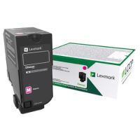 Lexmark 73B20M0 Toner-kit magenta return program, 15K pages ISO/IEC 19752 for Lexmark CS 827