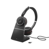 Jabra Evolve 75 UC Stereo Headset Black