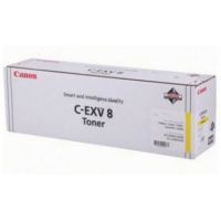 Canon 7626A002/C-EXV8 Toner yellow, 25K pages/5% 470 grams for Canon CLC 3200