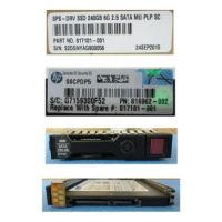 Hewlett Packard Enterprise hot-plug SSD 240GB 2.5Inch SFF